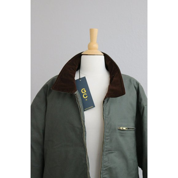 Good Counsel, NWT Big & Tall Men's Chore Jacket with Corduroy Collar // Size 5X - Picture 3 of 9